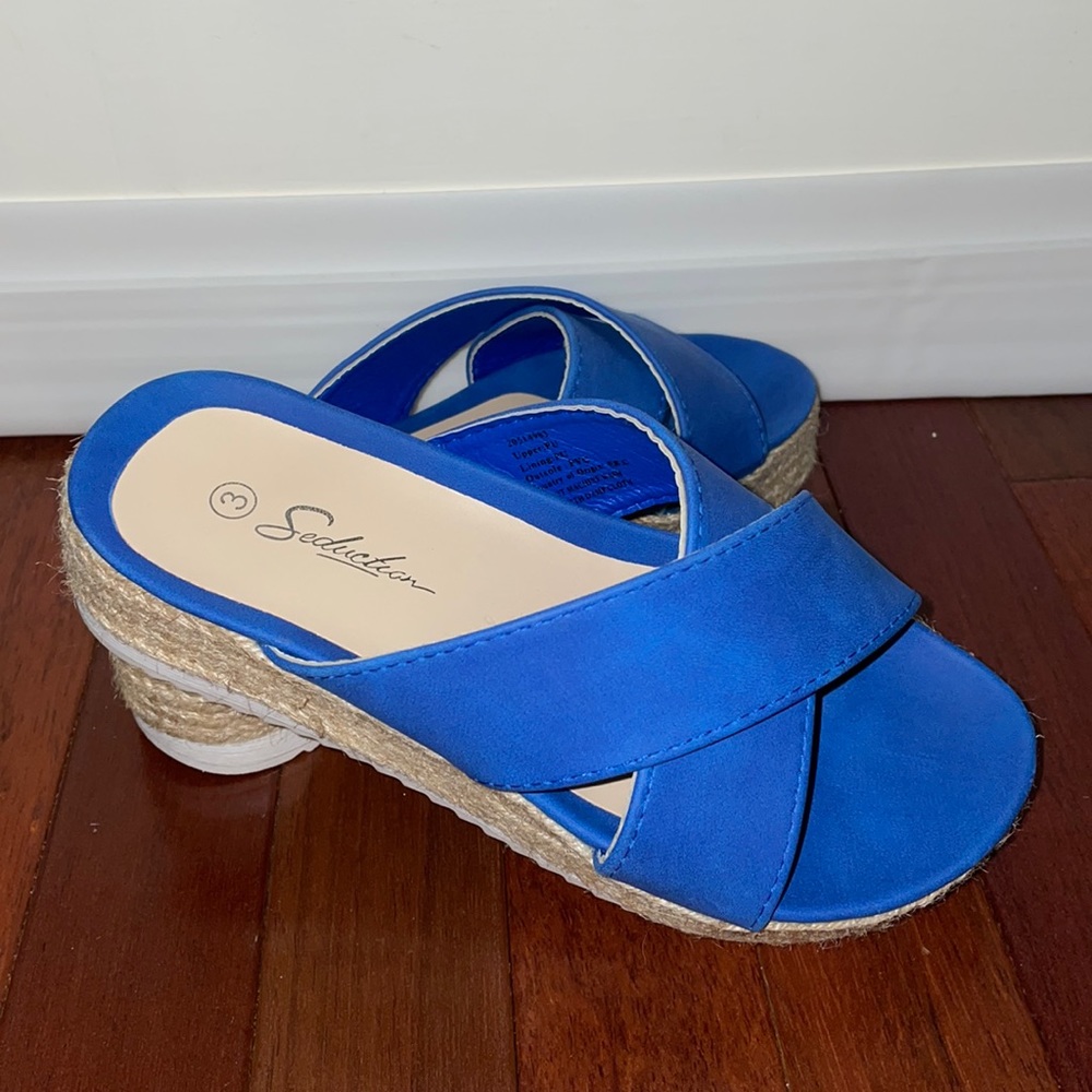 Blue Beach Sandals